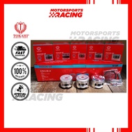 GB6/EX90 47MM👈🏼 TOKAHI PISTON KIT FULL SET (4 STROKE) SIZE:STD/0.25/0.50/0.75/1.00 HONDA DEMAK READY