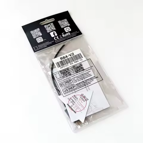 Radiomaster R84 V2 4CH 2.4GHz Receiver, D8/D16/SFHSS Compatible, PWM Output, 4.5-8.4V, 1km Range, 2g