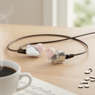 7Hz Zero 2 / Zero X Crinacle 10mm Dynamic Driver IEM Wired Earphones, Gaming Earbuds with OFC Cable,
