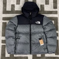 外國優惠預備 The North Face 1996 拼色刺繡logo 羽絨外套