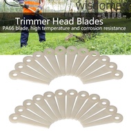 WISDOMEST 24PCS Nylon Trimmer Blade, Nylon Trimmer Head Cutter Blades, Lawn Mower Blade for Stihl Po