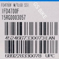 Shimano Tiagra M4700-F 2X10 Speed Front Derailleur Road Bike & Mtb Bike