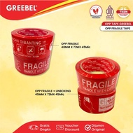 GREEBEL Fragile Duct Tape / Fragile Duct Tape 72 YARD (PCS) / Opp Tape