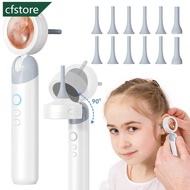 CFSTORE Wireless Smart Otoscope HD Video Portable Ear Canal/SkinInspection Camera Parents/Elderly/Ch