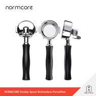 NORMCORE Double Spout Bottomless Portafilter ด้ามชงกาแฟ ขนาด 51 / 54 / 58 mm
