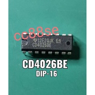 CD4026BE CD4026 DIP-16 INTERGRATED CIRCUIT IC