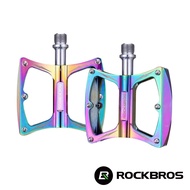 < ROCKBROS > Bicycle Aluminum Alloy Colorful Lightweight Pedal LX-K340 (Bicycle/Pedal/Pedal/Bicycle 