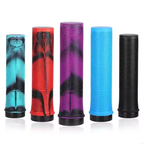 1Pair Soft DeathGrip Bike Death Grip Rubber Handlebar Grips Easy Installation 03KA