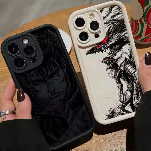 Cool Berserk Guts Anime Phone Case For Samsung S26 S25 S24 S23 S22 S21 S20 F06 M16 Note 20 FE Plus U