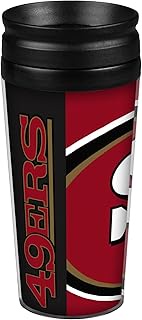 NFL San Francisco 49ers Hype Full Wrap Travel Tumbler, 14-ounce