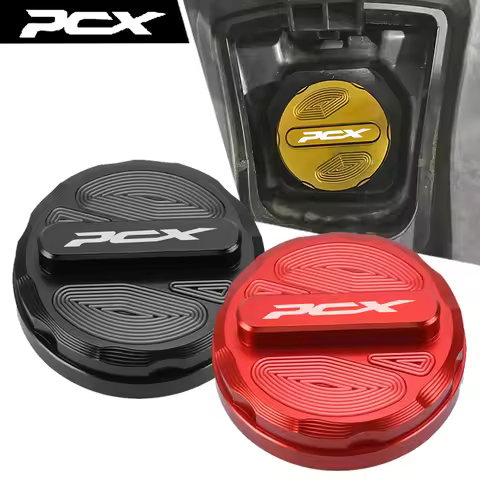 PCX Motorcycle Fuel Tank Cover Petrol Box Cap CNC Aluminum Accessories For Honda PCX 125 150 160 200