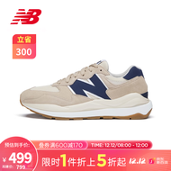 New Balance NB官方22新款5740系列M5740CBB男鞋女鞋透气舒适休闲运动鞋 浅驼色/米色 M5740CBB 42(脚长26.5cm)