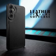 EllaStuff COD Available Case SAMSUNG A36 5G Softcase PREMIUM LEATHER BLACK Casing SAMSUNG A36 5G