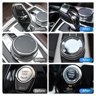 For BMW G01 G02 G08 G05 G06 G16 G29  Crystal Shift Knob Gear Handle 4 Pieces Set Car Gear Shift Knob