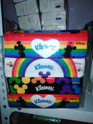 ล้อตใหม่ผลิตปีนี้(110sheet*4ห่อ)Kleenex กระดาษเช็ดหน้าคลีเน็กดิสนีย์ Tsum ซอฟ บ๊อกซ์ 110 แผ่น 4 ห่อK