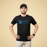Kaos ESSEC Bussiness School Singapore Cotton Combad Premium baju lengan pendek clothing