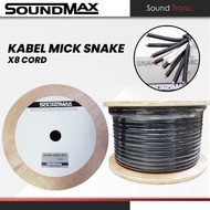 Snake Cable Contents 8 SOUNDMAX Cable Snake 8 Core Meter