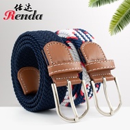 Belt Ready Stock Men Canvas Belt Women Elastic Belt Korean Version Elastic Elastic Belt YZCL