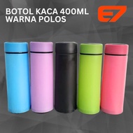 400ml Glass Drinking Tumbler Bottle - Children's Bottle, Water Bottle