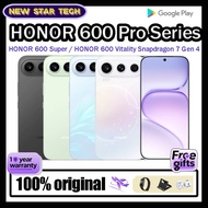 HONOR 600 Series Pro/Super/Vitality Dimensity 8550 Elite Snapdragon 7 Gen4 6.57" 120Hz AMOLED Phone
