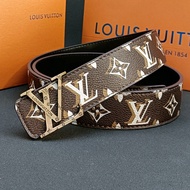 Lv Men's High-End Classic All-Match Belt Fashion Trendy Business Belt