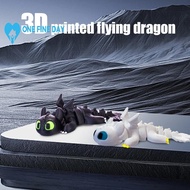 Gravity 3d Printing Toothless Dragon Trainer Flying Decorative Movable Joint Ornament Wings J9q0