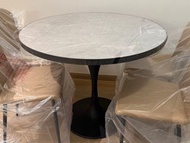 大理石圓桌餐桌