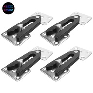 Sectional Couch Connector, 4 Pcs Metal Sofa Joint Snap Alligator Style Sectional Couch Connector