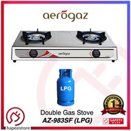 Aerogaz Double Gas Stove (LPG/PUB) AZ-983SF