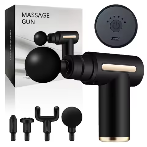 Mini Fascia Gun Wireless Massage Gun Muscle Relaxation Massage Equipment Neck Membrane Rob Cervical 