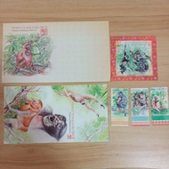 Setem Lama Malaysia FDC - Primat Di Malaysia Siri 2 (Primates of Malaysia Series 2) 26.01.2016