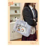 Se.W Original Bag Handbag Cute Backpack Japanese Style Anime Cute Pain Bag 11inch Shoulder Bag Lapto