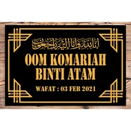 Acrylic Tombstone Name Tombstone