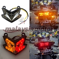 READY STOCK KAWASAKI Z800 ZX6R 636 INTERGRATED TAIL LIGHT TAIL LAMP SMOKE WITH SIGNAL