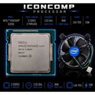 Dual core intel Processor G3250 + original fan