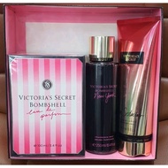 New Victoria's Secret Original Bombshell 3 in 1 set EDP Perfume + New York Body Mist + Pure Seduction Lotion Gift Set