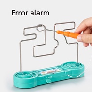 Don't Buzz The Wire Game Test Hand Buzzer Electric Bump Maze Toy Hand Eye Coordination Puzzle Toy
