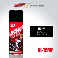 DPI Anchor High Heat Black Hi-Temp Spray Ekzos/ Enjin Aerosol Spray Paint 400ml Tahan Panas Sehingga