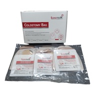 3 Sets Surgitech 57mm Colostomy Bag