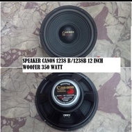 SPEAKER CANON 1238 B/1238B 12 INCH WOOFER 350 WATT