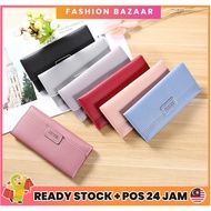 Fashion Bazaar Malaysia Taiwan Style Ultra Slim Multi Card Slot Korean Fashion Design Premium PU lea