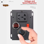 DI AC 110V Electronic Voltage Regulator Single-Phase AC Adjustable Speed Regulator