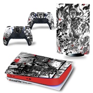 Ghost of Tsushima PS5 disk digital editon decal skin sticker for playstation 5 Console and two Contr