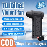 Small turbocharged fan 180000 RPM turboblower jet fan violent turbofan rechargeable suitable for PC 