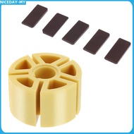 【Top-seller】5 Inch Plastic Pneumatic Sanding Machine Rotor + Blade Sander Plastic Rotor Vane