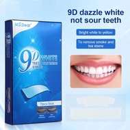 9D Whitening Gel Teeth Strips Remove Stain Oral Hygiene Care Dental White Patch