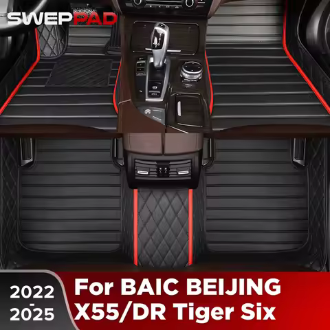 For BAIC BEIJING x55/DR Tiger Six (5-Seat) 2022-2025 24 23 Car Floor Mats All Weather Carpet Cover F