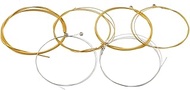 Acoustic Guitar Strings Nickel Alloy Strings Set, 6 Guitar Stings, E-010, B-013, G-023, D-030, A-036