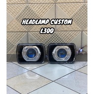 Headlamp Custom Lampu L300 Biled Set Headlamp L300 euro2 euro4 12v komplit Pnp