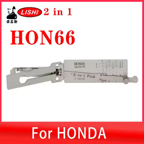 Original HON66 Lishi 2-in-1 Pick/Decoder for Honda LISHI Lock Pick Tool locksmiths tool